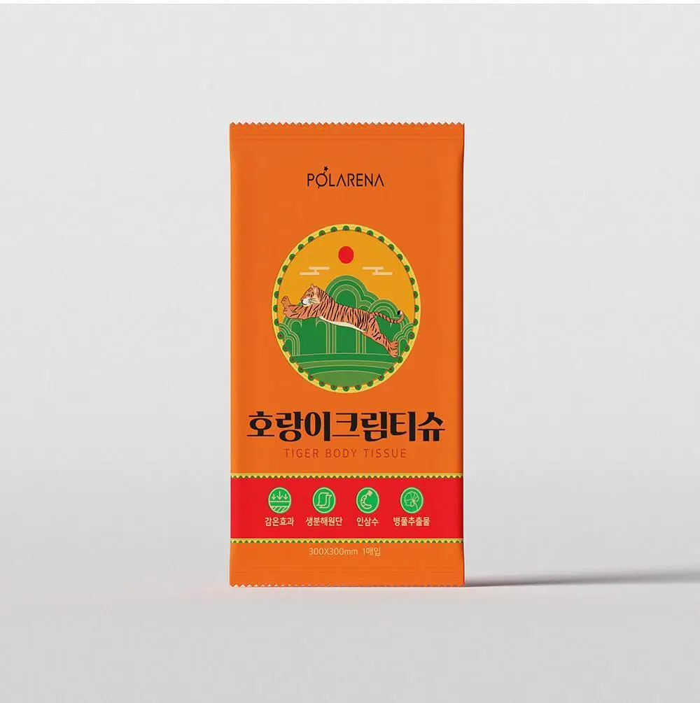 [냉온사우나] 폴라레나 호랑이크림티슈 5매입 상세페이지 109